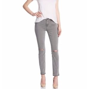J Brand Silver Fox 811 Distressed Skinny Jeans 30